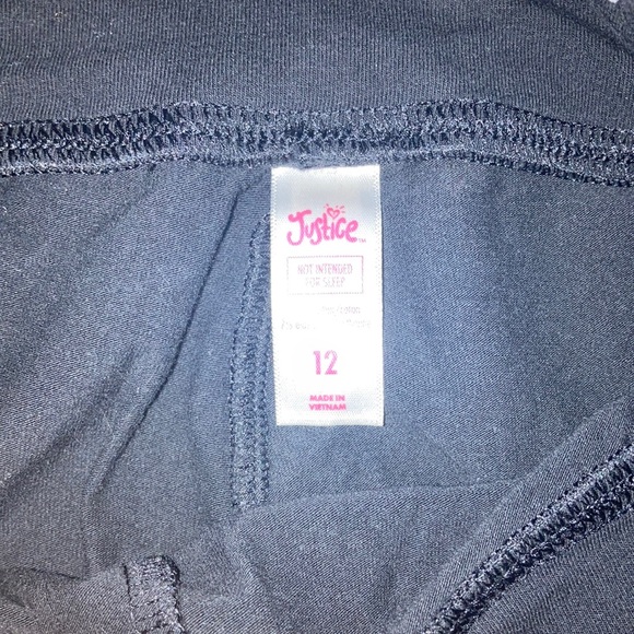 Girls Justice leggings size 12 - Picture 3 of 3